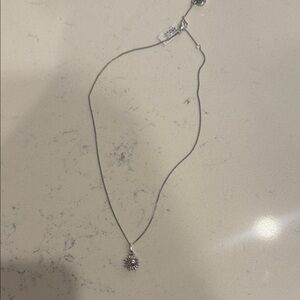 Brighton Silver Sun Pendant Necklace